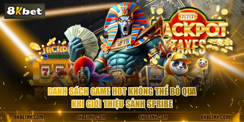 Danh sách game hot không thể bỏ qua khi giới thiệu sảnh Spribe