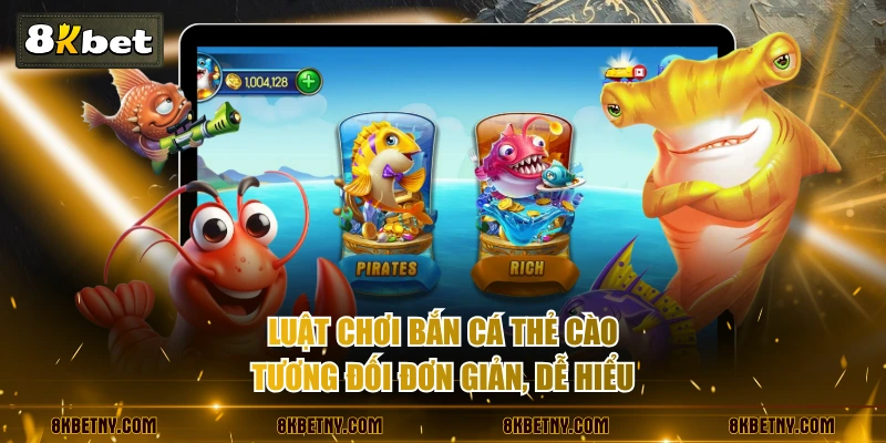 Bắn Cá Thẻ Cào Săn Thưởng Trực Tuyến Đổi Thẻ Cào Ngay 3 Luật chơi bắn cá thẻ cào tương đối đơn giản, dễ hiểu